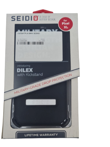 Seidio Case For Google Pixel XL Black Dilex Cover Kickstand Polycarbonate OEM