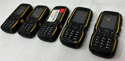 Lot of 5 Sonim XP Strike XP3410 Ultra Rugged Military Phones 3G BT Sprint READ