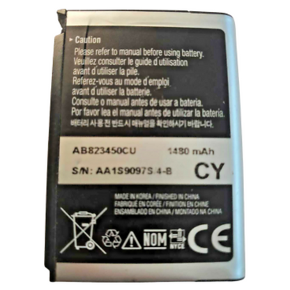 Battery AB823450CU CA For Samsung Intrepid SPH-i350 Jack i637 B7320 U900 Genuine