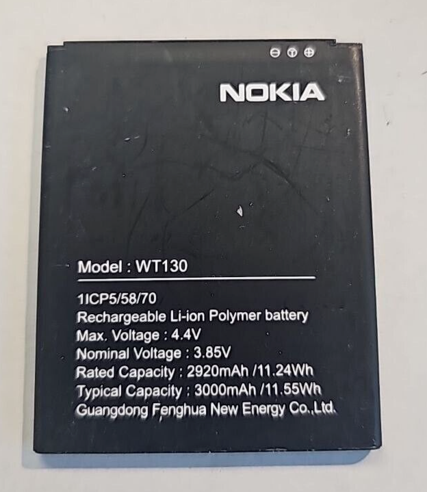 Battery WT130 for Nokia 1.3 3000 4.4V Replacement Part 1ICP5/58/70 Genuine Phone