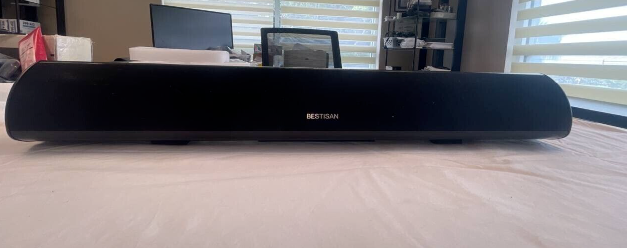 Bestisan S6520C Soundbar Channel 2.0 Bluetooth 5.0  Wireless Speaker 28" Wall TV