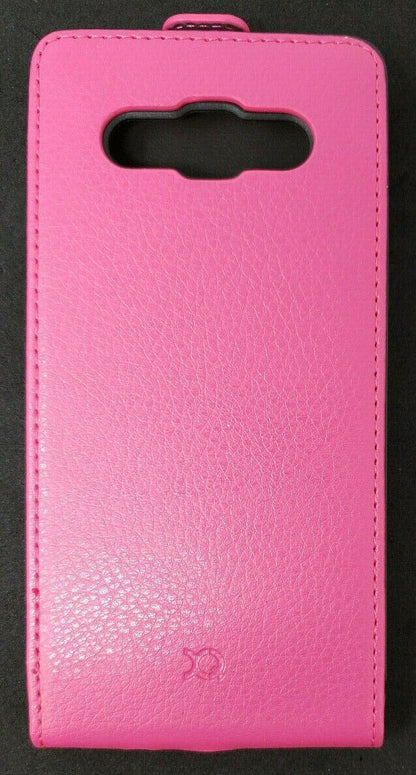 Pink Xqisit Flip Cover For Samsung Galaxy A5 Protective Book Case Original