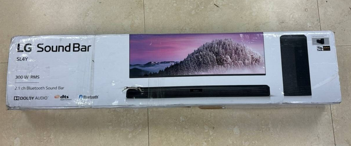 LG SL4Y 2.1 Channel Bluetooth 4.0 Streaming Sound Bar Only USB 100W Original