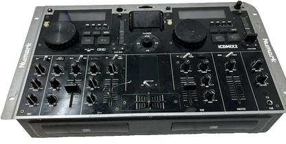 Numark iCDMIX2 Dual 2 Channel System CD iPod DJ Controller with Integrated Mixer