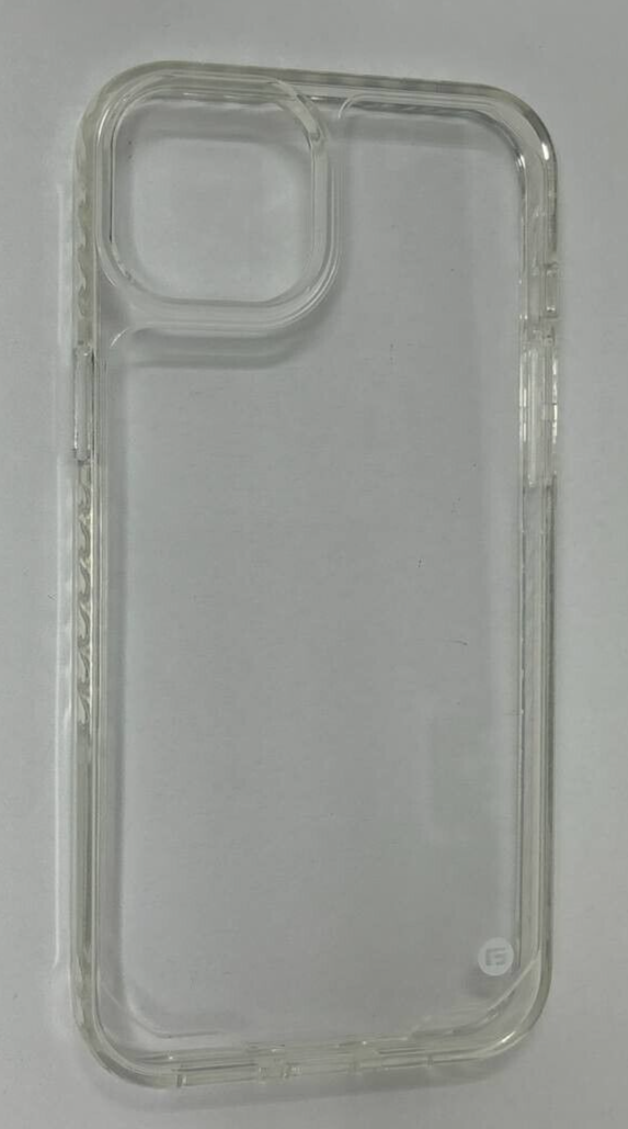 Clckr Diamond Clear Case 6.7" for Apple iPhone 15 Plus Transparent Cover Strong