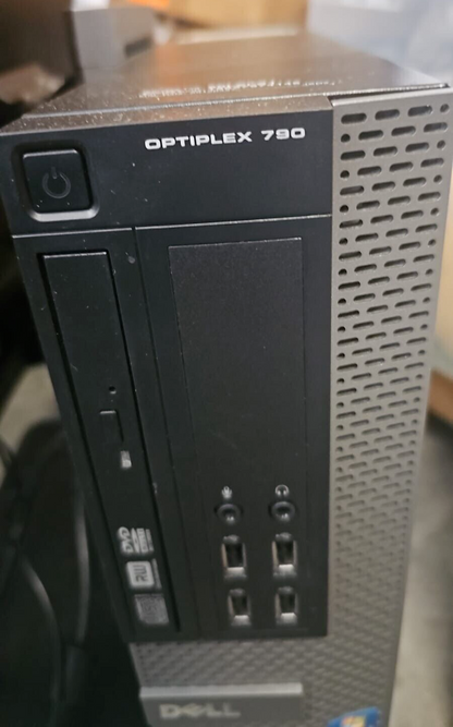 Dell OptiPlex 790 Intel Core i7 Desktop PC Computer with 14" Monitor Speaker