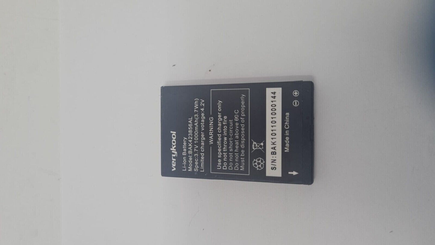 Battery For VeryKool BAK423856AL 1000mAh 3.7V 7Wh Replacement  ORIGINAL