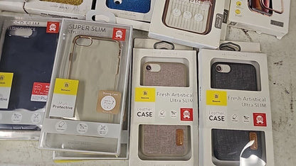 40 Lot Baseus Phone Case MIX for iPhone 6 6s 7 8 Plus X XS Samsung S8 Wholesale