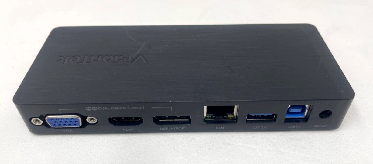 VisionTek VT1000 Dual Display Docking Station HDMI Multi Port Adapter Hub Dock