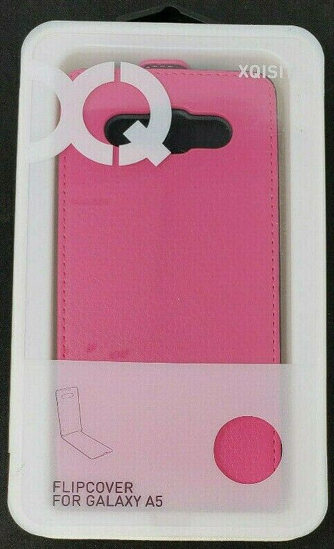 Pink Xqisit Flip Cover For Samsung Galaxy A5 Protective Book Case Original