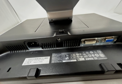 Dell E198WFP Widescreen LCD 19" Computer Monitor PC Display VGA DVI Port Black