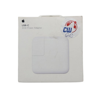 Apple A2164 USB C 30W Power Adapter Charger For replacement Missing AC Plug READ