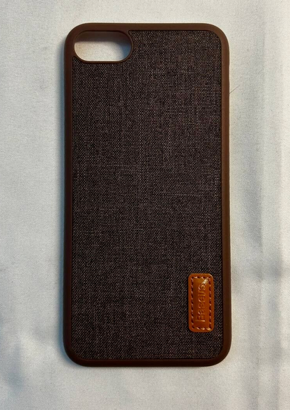 Baseus Sunie Case for iPhone 6 6S 7 8 SE Grain Fabric Jean Shockproof Slim Cover