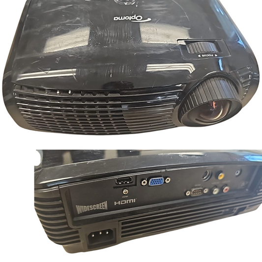 Optoma GameTime GT720 Gaming Cinema Home Theater Projector Black READ