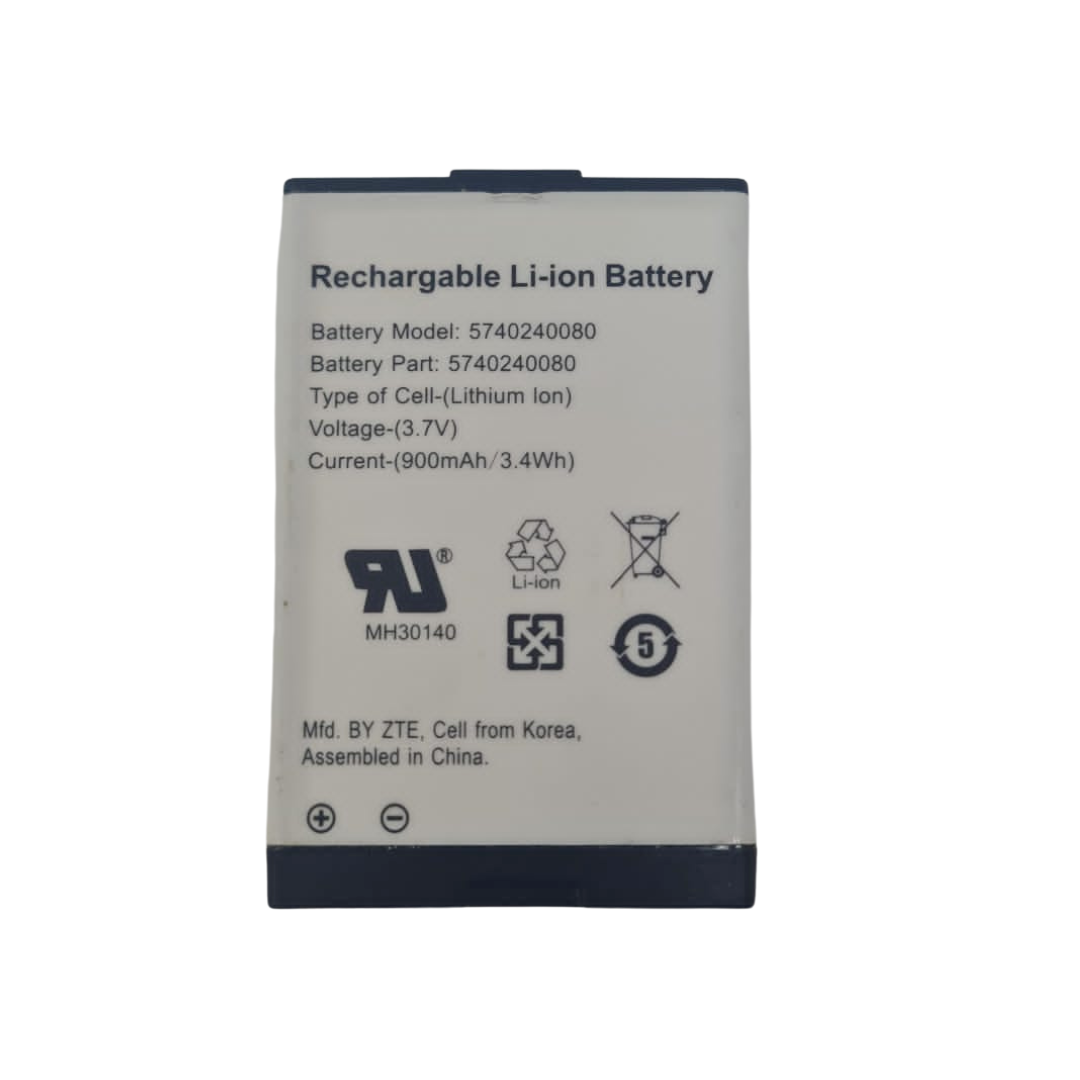 Battery 5740240080 For ZTE A310 MSGGM8 2 900mAh 3.7 V Rechargeable Li-Ion