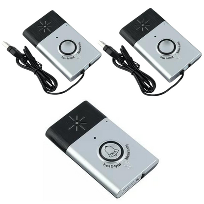 Napok H6 Intercom Doorbell Wireless Indoor Outdoor 2 USB Receivers Two Way Voice