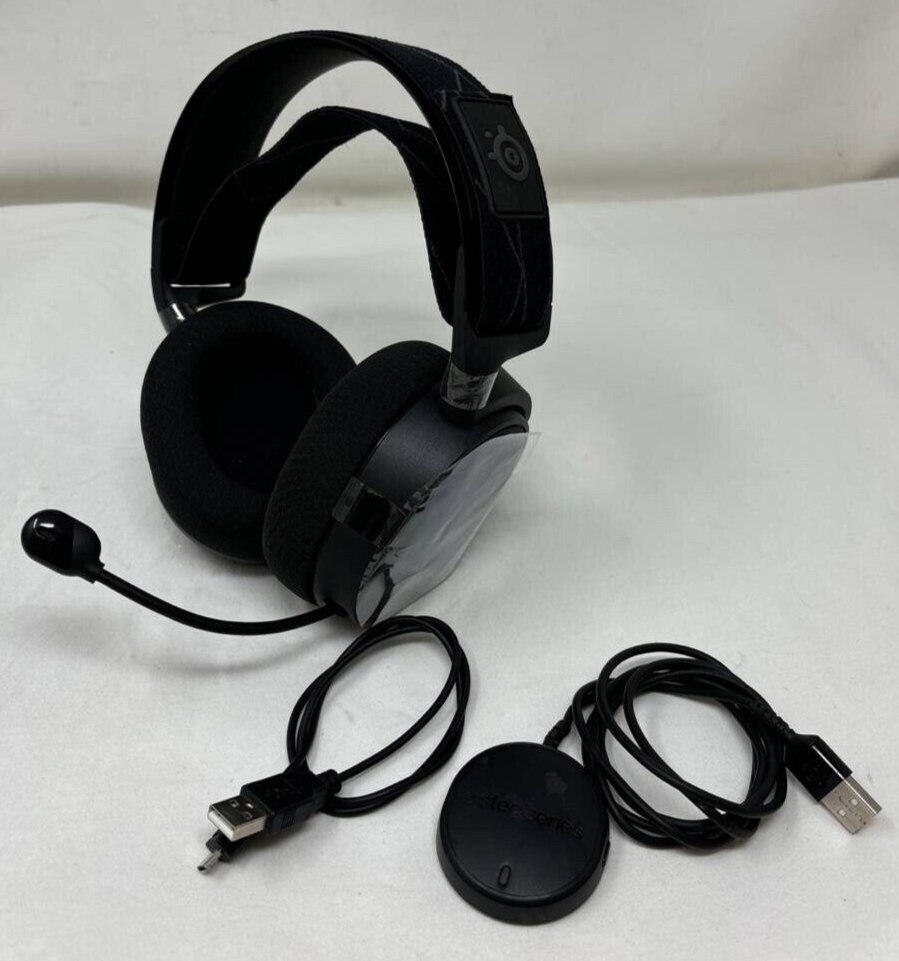 SteelSeries Arctis 7 Wireless Gaming Headset Over the Hear Headphones Set PC PS4