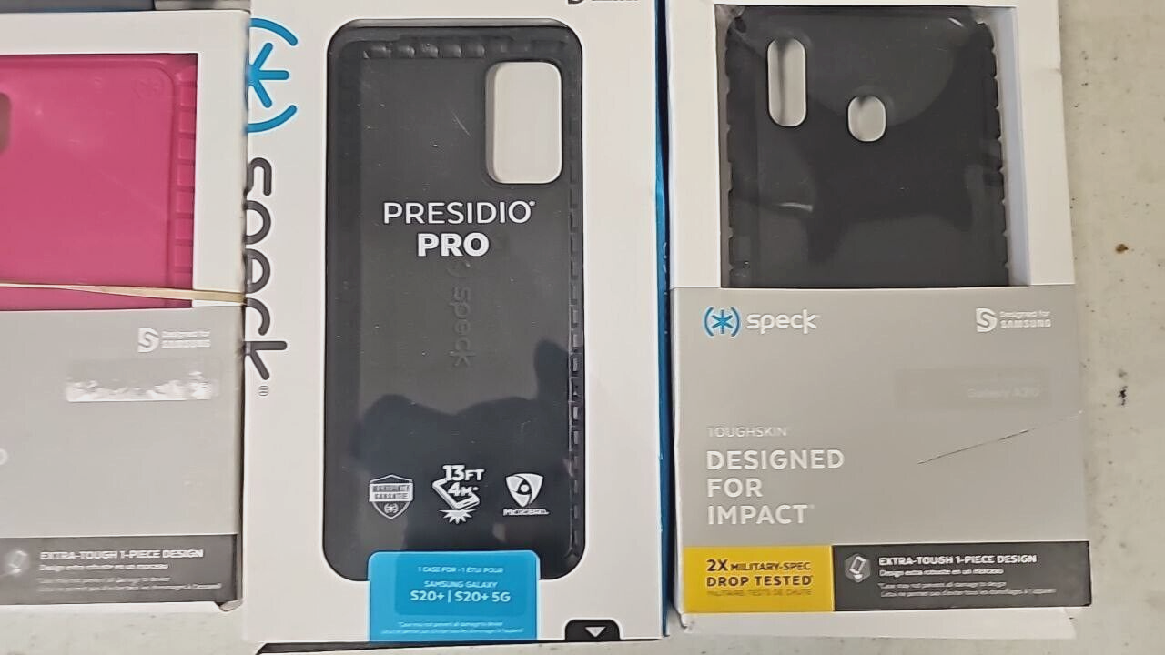 10 Lot Speck Presidio Phone Cases for Samsung Galaxy Google Pixel Wholesale Mix