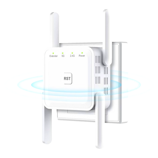 5G Wireless WiFi Range Extender Dual Band Repeater Internet Amplifier AC1200