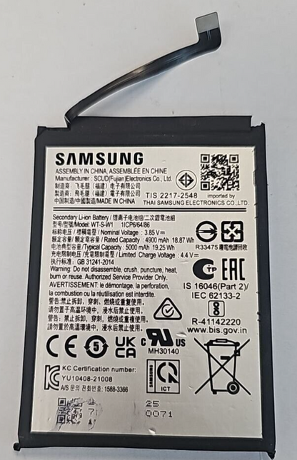 Samsung Battery WT-S-W1 For Samsung Galaxy A22 5G SM-A226B 3.85V 5000mAh OEM