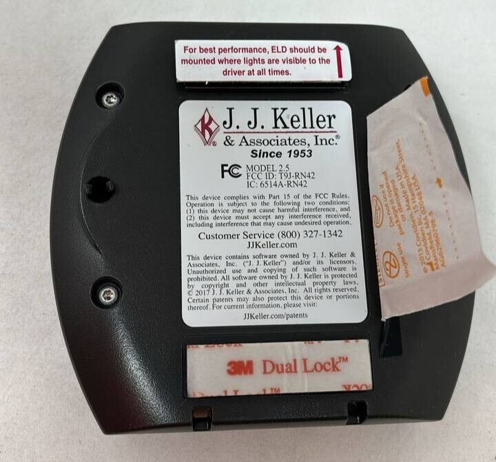 J.J. Keller ELD ELog Electronic Logging Device Driver Friendly for Mobile Phone