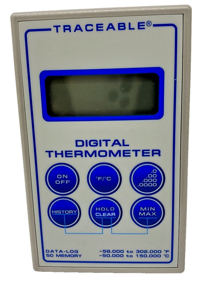 Traceable 4000 Digital Thermometer Triple Purpose for Semisolids Gas Unit Only