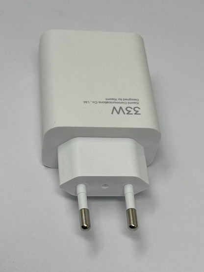 Xiaomi MDY-16-EF Power Adapter USB Fast Charger 33W EU wall Charge Universal Fit