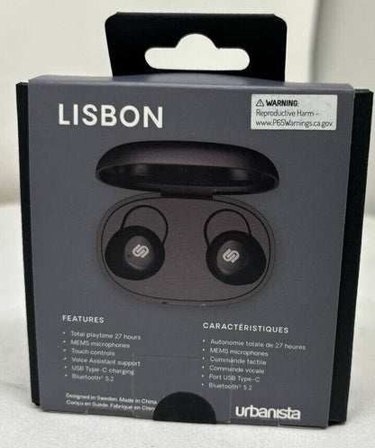 Urbanista Lisbon True Wireless Earbuds Bluetooth Small Earphones In Ear Portable