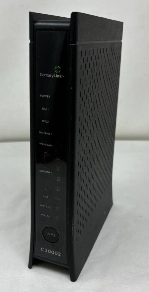 CenturyLink ZyXEL C3000Z DSL Modem Wireless Gigabit Ethernet Dual Band WiFi