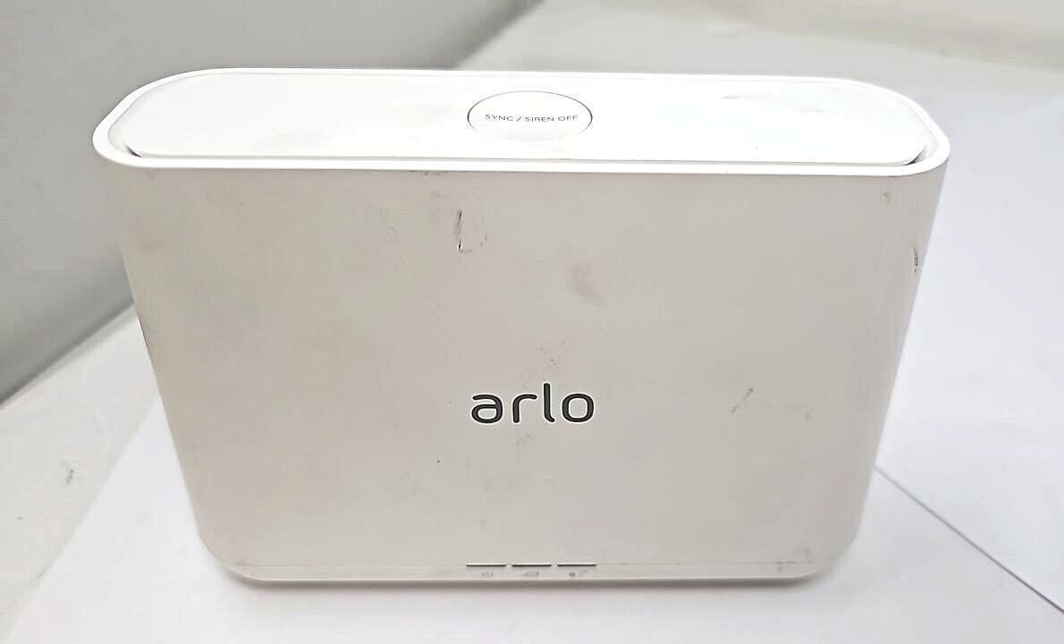 Arlo Pro VMB4000 Wired Smart Security Base Station Hub Cloud Storage READ