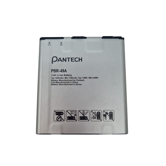 Battery PBR-49A For Pantech Flex P8010 PBR49A 1830mAh 3.8V 7.0Wh Original PBR49A