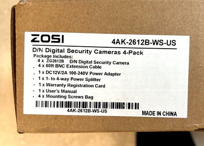 Zosi H.265 Digital Video Recorder 16 CH Home Security Camera System CCTV 1080Mp