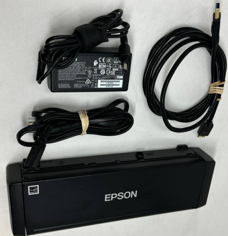 Epson DS-320 Portable Duplex Document Scanner with ADF 25 ppm Speed Color J391B