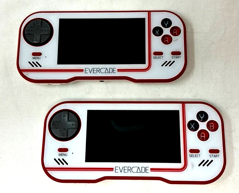 2 X Blaze Evercade 2 Retro Game Console Handheld Wired 4.3 Screen Micro HDMI USB