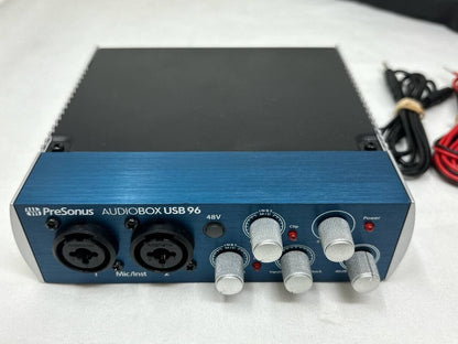 Presonus Audiobox USB 96 Recording Kit USB Advanced Audio Interface 2 Channel