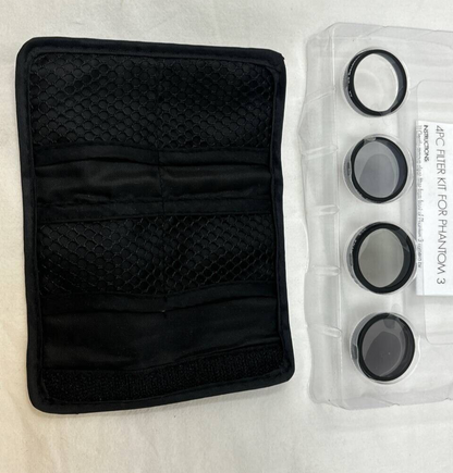 4 Pack Bower Sky Capture Series  Filter for Phantom 3 Professional & Advanced