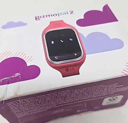 LG-VC110 Pink Verizon GizmoPal 2 Kids Smart Watch LED Indicator GPS Android iOS