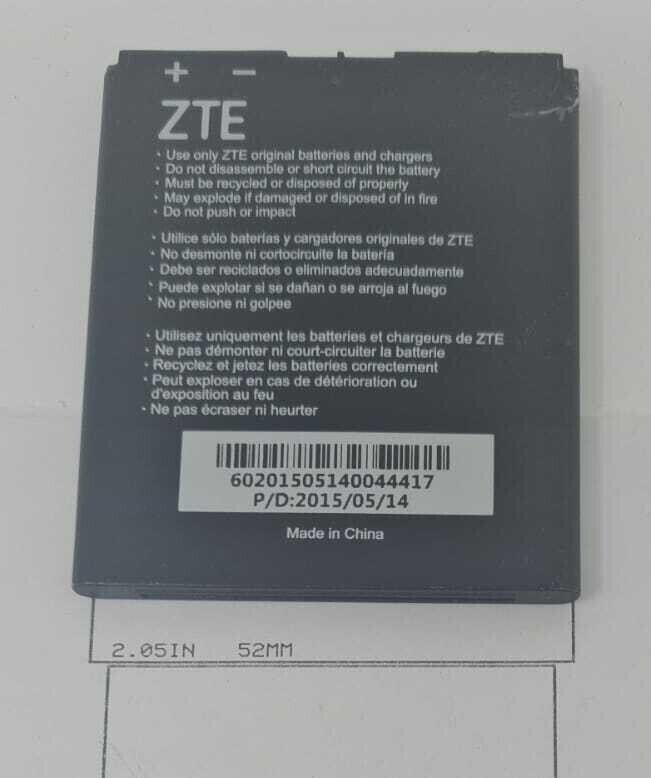 Battery Li3818T43P3h635450 For ZTE Obsidian Z820 Original Replacement 1800mAh