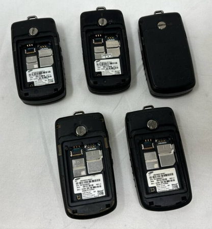 Lot of 5 Samsung Rugby SGH A837 Cell Phone AT&T Rugged 3G PTT GPS Bluetooth READ