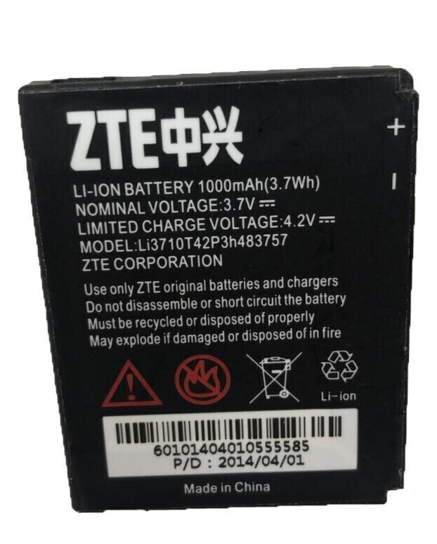 Battery li3710t42p3h483757 for ZTE Z431 Z433 Altair F555 Original