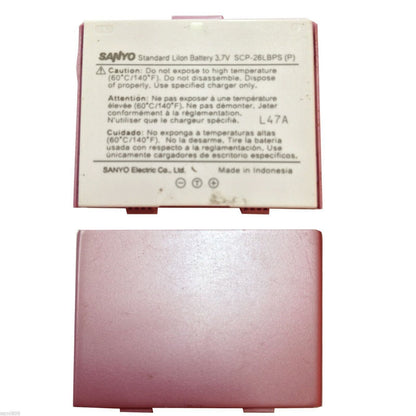 Battery SCP-26LBPS 600mAh Replacement For Sanyo Katana II 6650 Original Pink