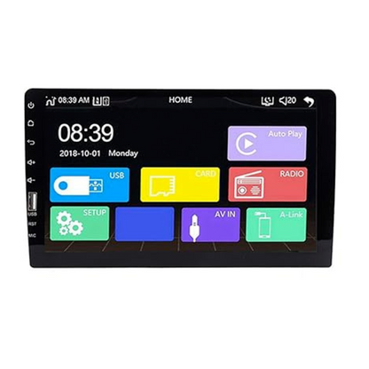 1 DIN Car Stereo Touchscreen 9" Rear View Camera Remote Control MP5 Player UHD