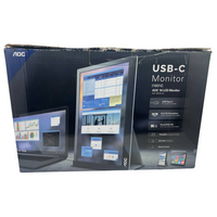 15.6" Portable USB-C LED Monitor Full HD IPS Slim Light Display  – AOC I1601C
