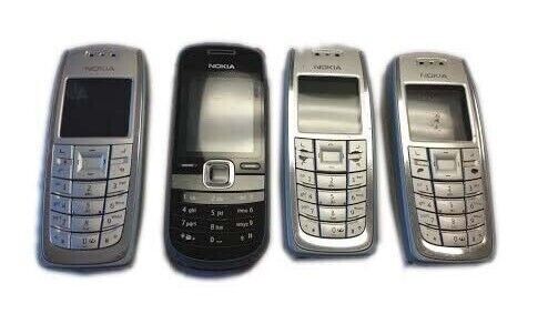 4 Lot Nokia 3120b 1661-2b Cellular Phone Locked Personal No Power For Parts Used