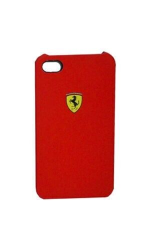 Hard Case Fits Apple iPhone 4 4S Original Ferrari Scuderia Collection Red Cover