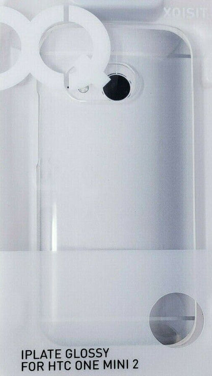 Clear Glossy iPlate Xqisit Case For HTC One Mini 2 Protective Back Cover OEM