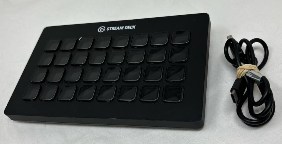 Elgato Stream Deck XL 20GAT9901 Customizable Desktop Interface For PC 32 Button