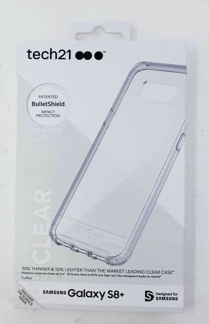 Tech21 Clear Case Ultra Thin For Samsung Galaxy S8 + Plus G955 Pure Phone Cover