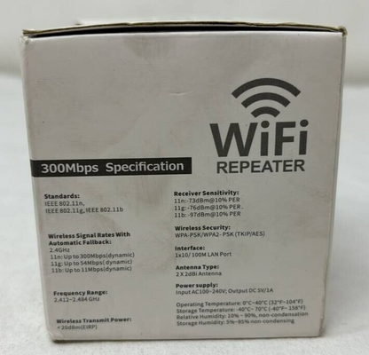 Internet Booster Wireless Signal WiFi Repeater Dual Band Range Extender 1200mbps