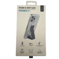 CLCKR Protective Stand & Grip Clear Case for iPhone 14 Pro Max Phone Holder 6.7"